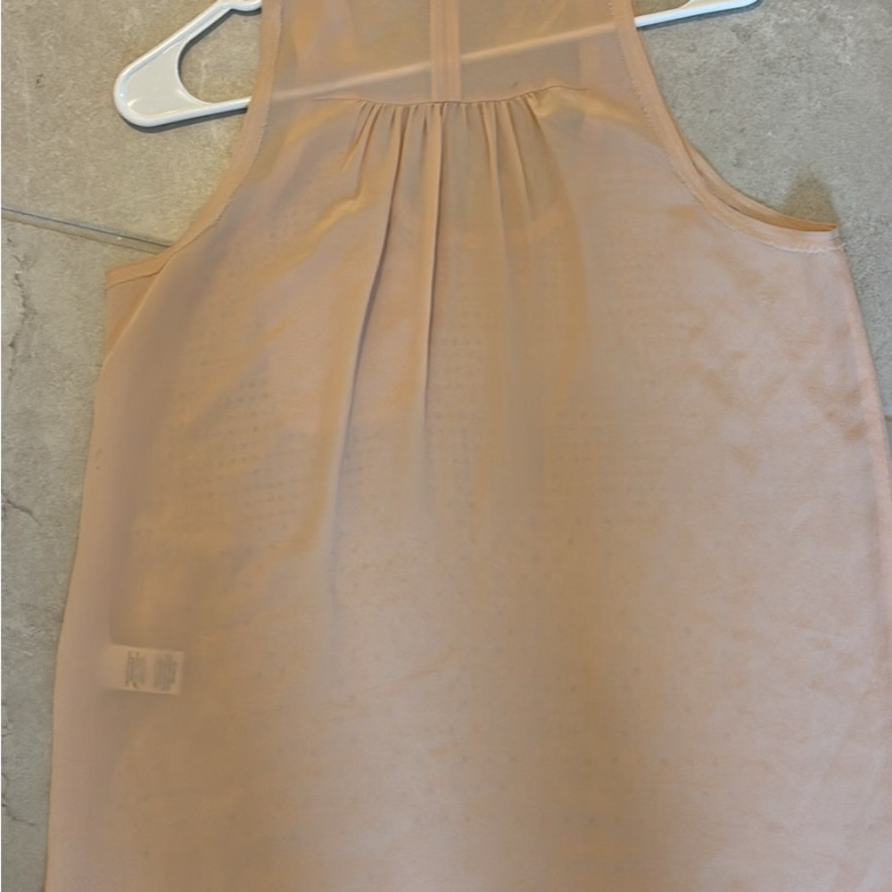 Rebecca Taylor Peach Sleeveless Tank